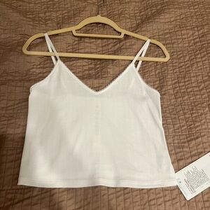 💕NWT Lululemon White Women's Camisole Top
